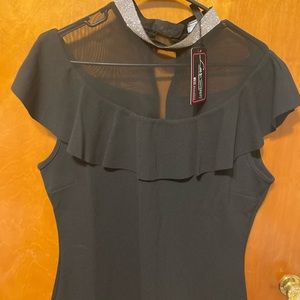 Choker dress shirt